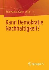 bokomslag Kann Demokratie Nachhaltigkeit?