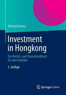 bokomslag Investment in Hongkong