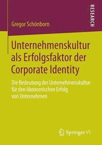bokomslag Unternehmenskultur als Erfolgsfaktor der Corporate Identity
