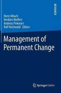 bokomslag Management of Permanent Change