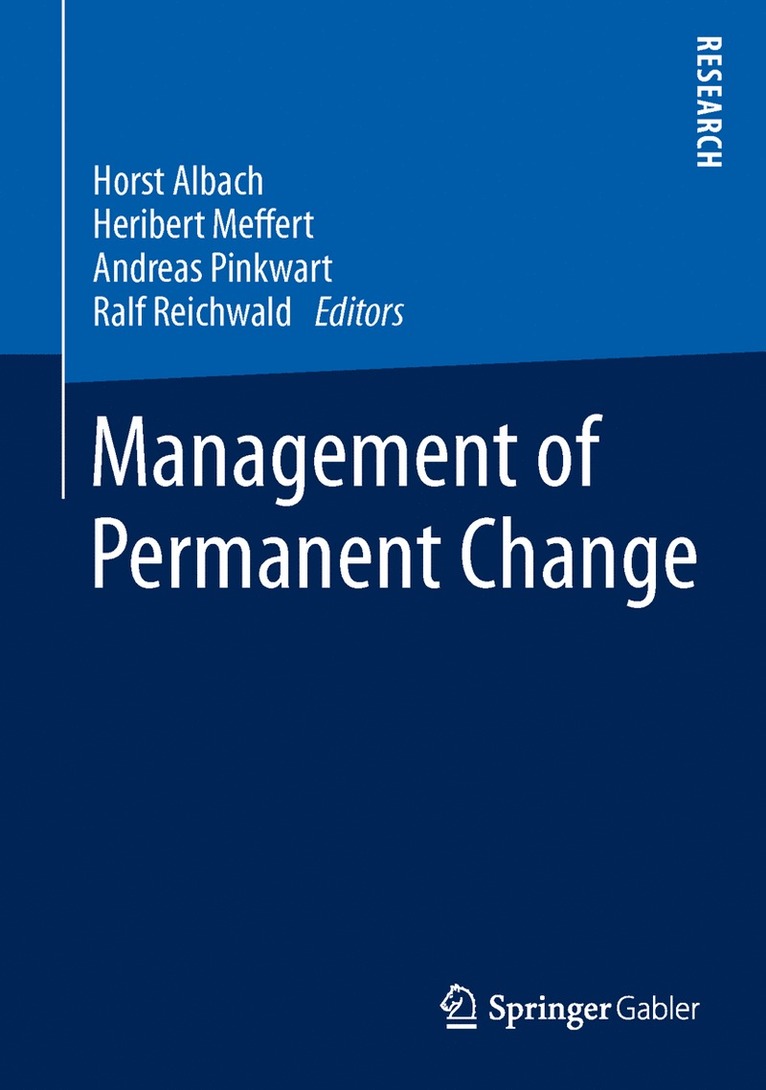 Management of Permanent Change 1