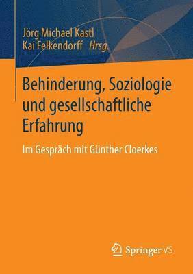 Behinderung, Soziologie und gesellschaftliche Erfahrung 1