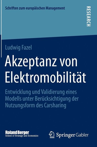 bokomslag Akzeptanz von Elektromobilitt