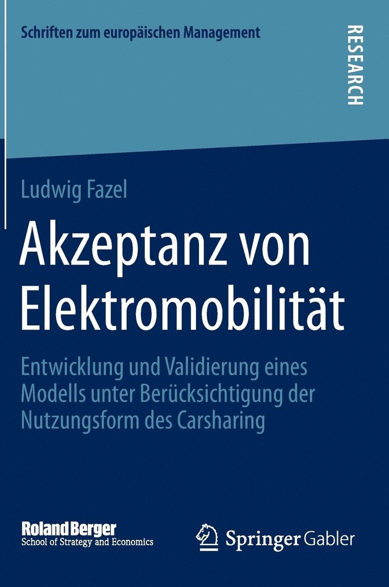 Akzeptanz von Elektromobilitt 1