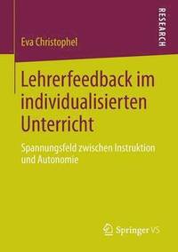 bokomslag Lehrerfeedback im individualisierten Unterricht