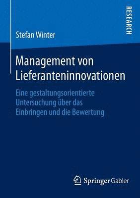 bokomslag Management von Lieferanteninnovationen