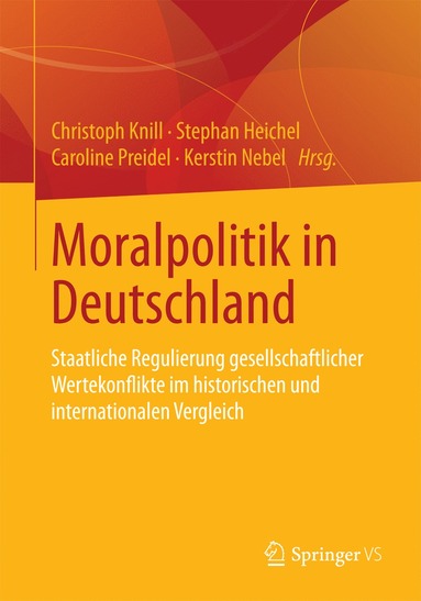 bokomslag Moralpolitik in Deutschland