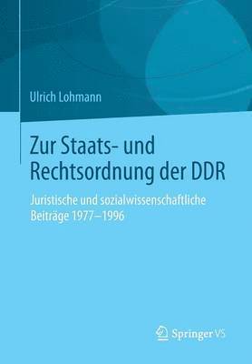 Zur Staats- und Rechtsordnung der DDR 1