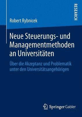 Neue Steuerungs- und Managementmethoden an Universitten 1