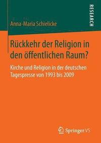 bokomslag Rckkehr der Religion in den ffentlichen Raum?