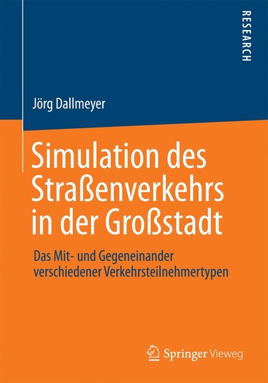 bokomslag Simulation des Straßenverkehrs in der Großstadt