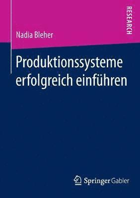 bokomslag Produktionssysteme erfolgreich einfhren