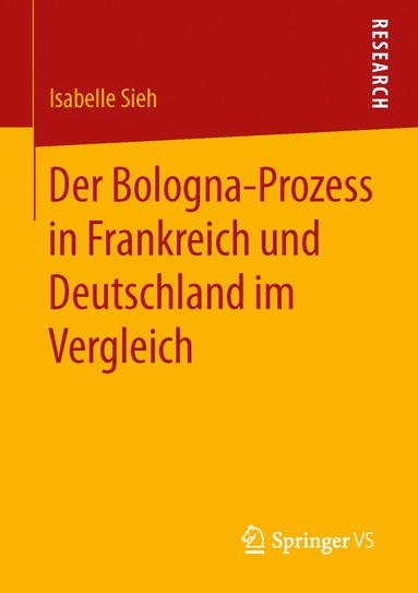 bokomslag Der Bologna-Prozess in Frankreich und Deutschland im Vergleich