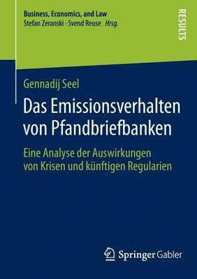 bokomslag Das Emissionsverhalten von Pfandbriefbanken