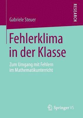 bokomslag Fehlerklima in der Klasse