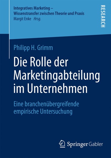 bokomslag Die Rolle der Marketingabteilung im Unternehmen