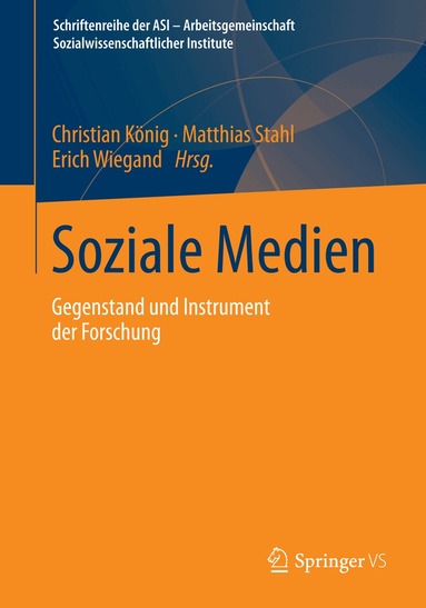 Christian König, Matthias Stahl, Erich Wiegand - Soziale Medien, Häftad