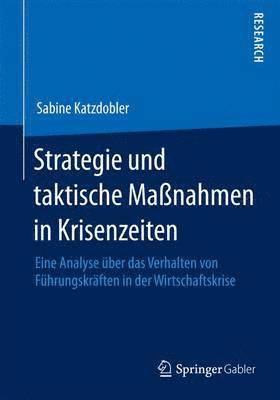 bokomslag Strategie und taktische Maßnahmen in Krisenzeiten