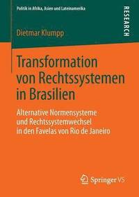 bokomslag Transformation von Rechtssystemen in Brasilien