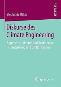 bokomslag Diskurse des Climate Engineering