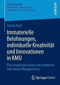 bokomslag Immaterielle Belohnungen, individuelle Kreativitt und Innovationen in KMU