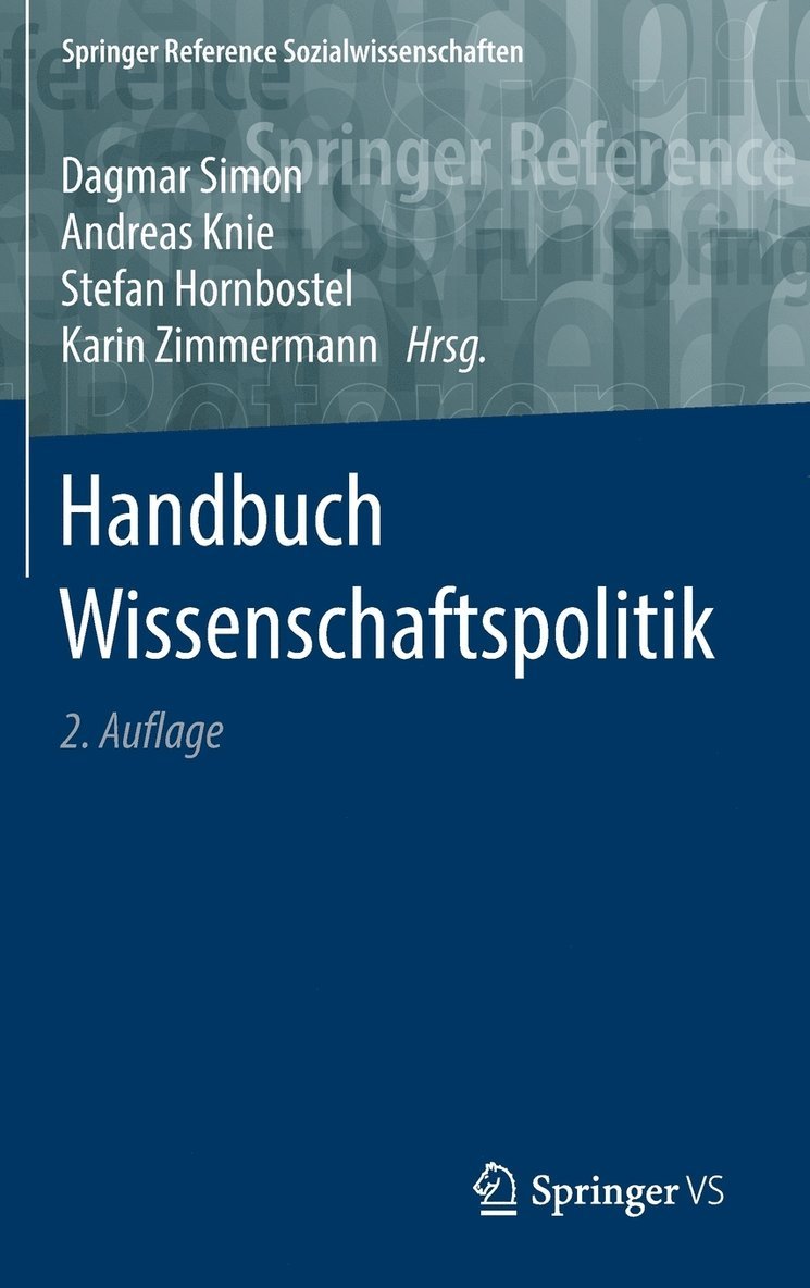 Handbuch Wissenschaftspolitik 1