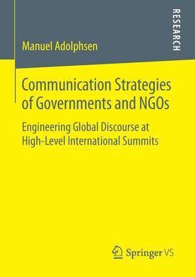 bokomslag Communication Strategies of Governments and NGOs