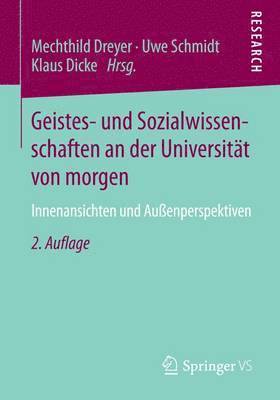 bokomslag Geistes- und Sozialwissenschaften an der Universität von morgen