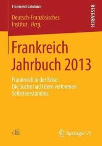 bokomslag Frankreich Jahrbuch 2013