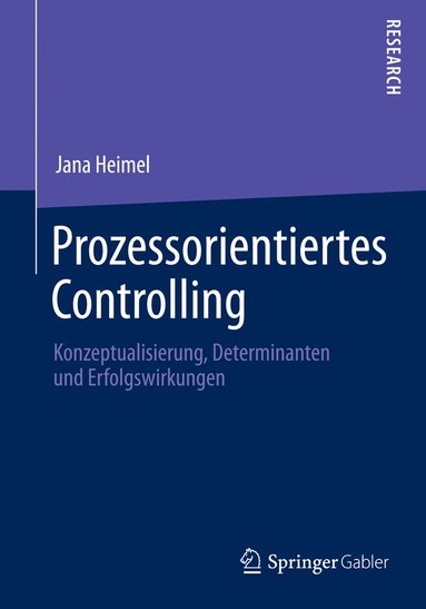 bokomslag Prozessorientiertes Controlling