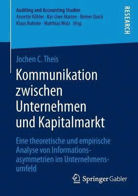 Kommunikation zwischen Unternehmen und Kapitalmarkt 1