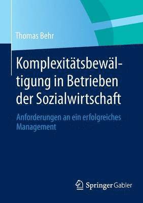 bokomslag Komplexittsbewltigung in Betrieben der Sozialwirtschaft