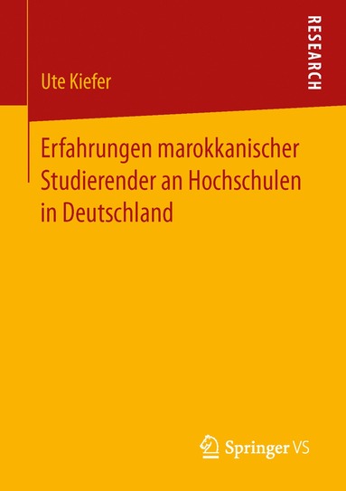 bokomslag Erfahrungen marokkanischer Studierender an Hochschulen in Deutschland