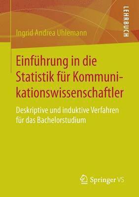 bokomslag Einfhrung in die Statistik fr Kommunikationswissenschaftler