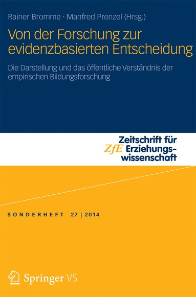 bokomslag Von der Forschung zur evidenzbasierten Entscheidung