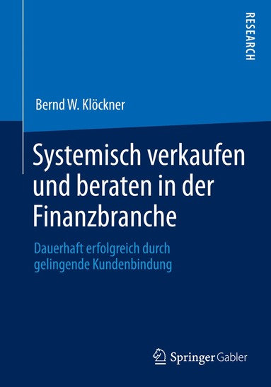 bokomslag Systemisch verkaufen und beraten in der Finanzbranche