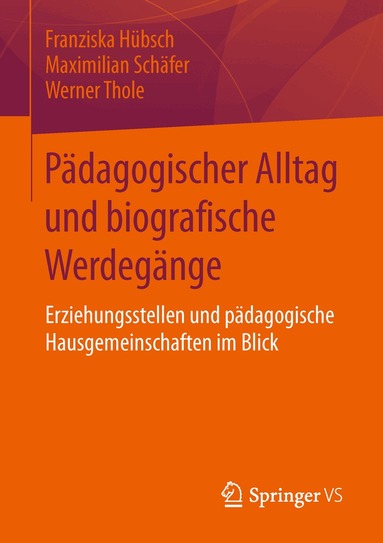 Franziska Hübsch, Maximilian Schäfer, Werner Thole - Pädagogischer Alltag und biografische Werdegänge, Häftad