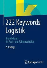 bokomslag 222 Keywords Logistik