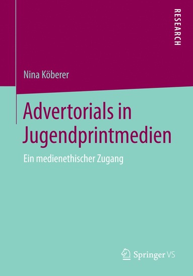 bokomslag Advertorials in Jugendprintmedien