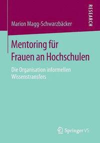 bokomslag Mentoring fr Frauen an Hochschulen