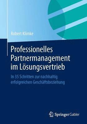 bokomslag Professionelles Partnermanagement im Lsungsvertrieb