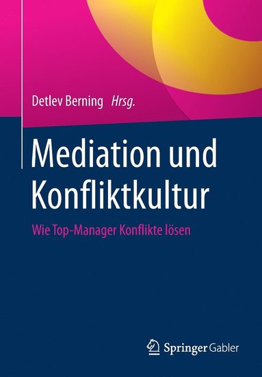 bokomslag Mediation und Konfliktkultur