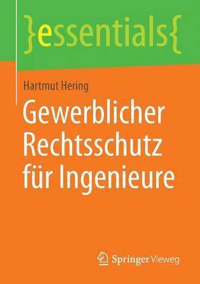 bokomslag Gewerblicher Rechtsschutz fr Ingenieure