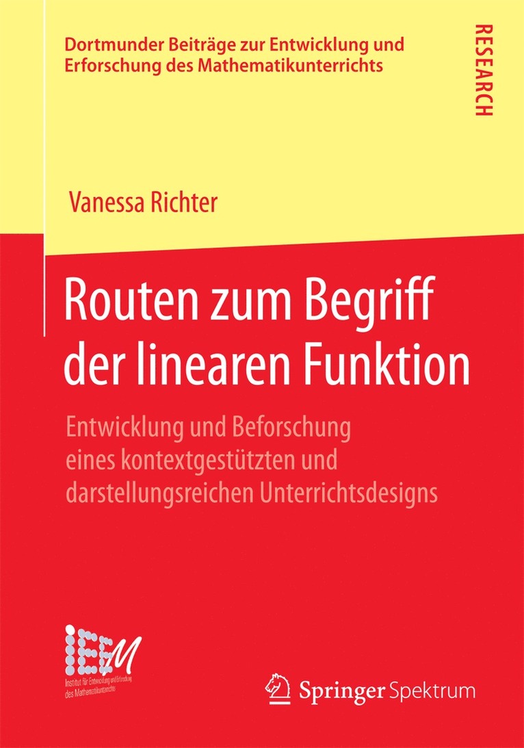 Routen zum Begriff der linearen Funktion 1