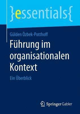 bokomslag Fhrung im organisationalen Kontext