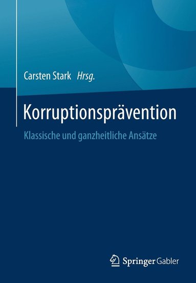 bokomslag Korruptionsprvention