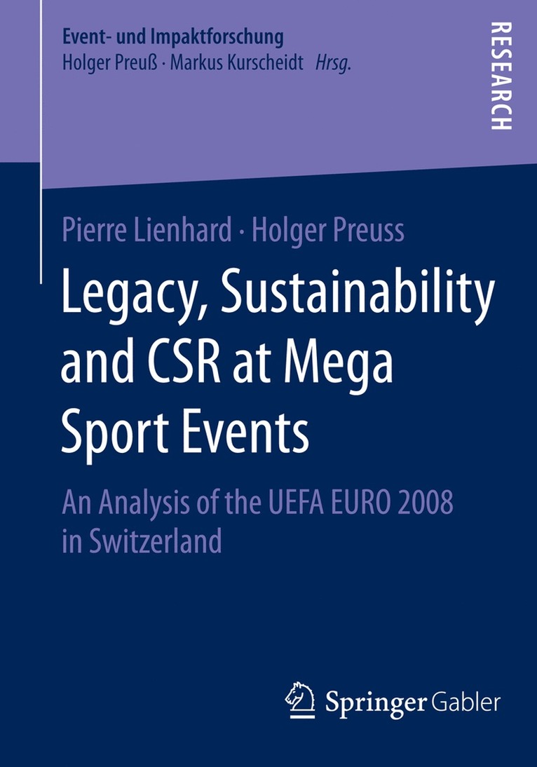 Legacy, Sustainability and CSR at Mega Sport Events 1