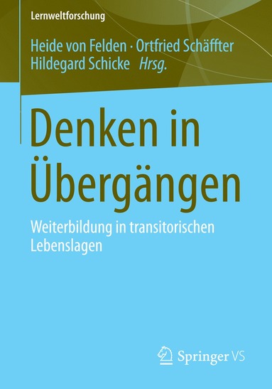 bokomslag Denken in Übergängen