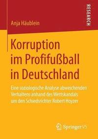bokomslag Korruption im Profifuball in Deutschland