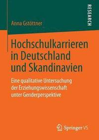 bokomslag Hochschulkarrieren in Deutschland und Skandinavien